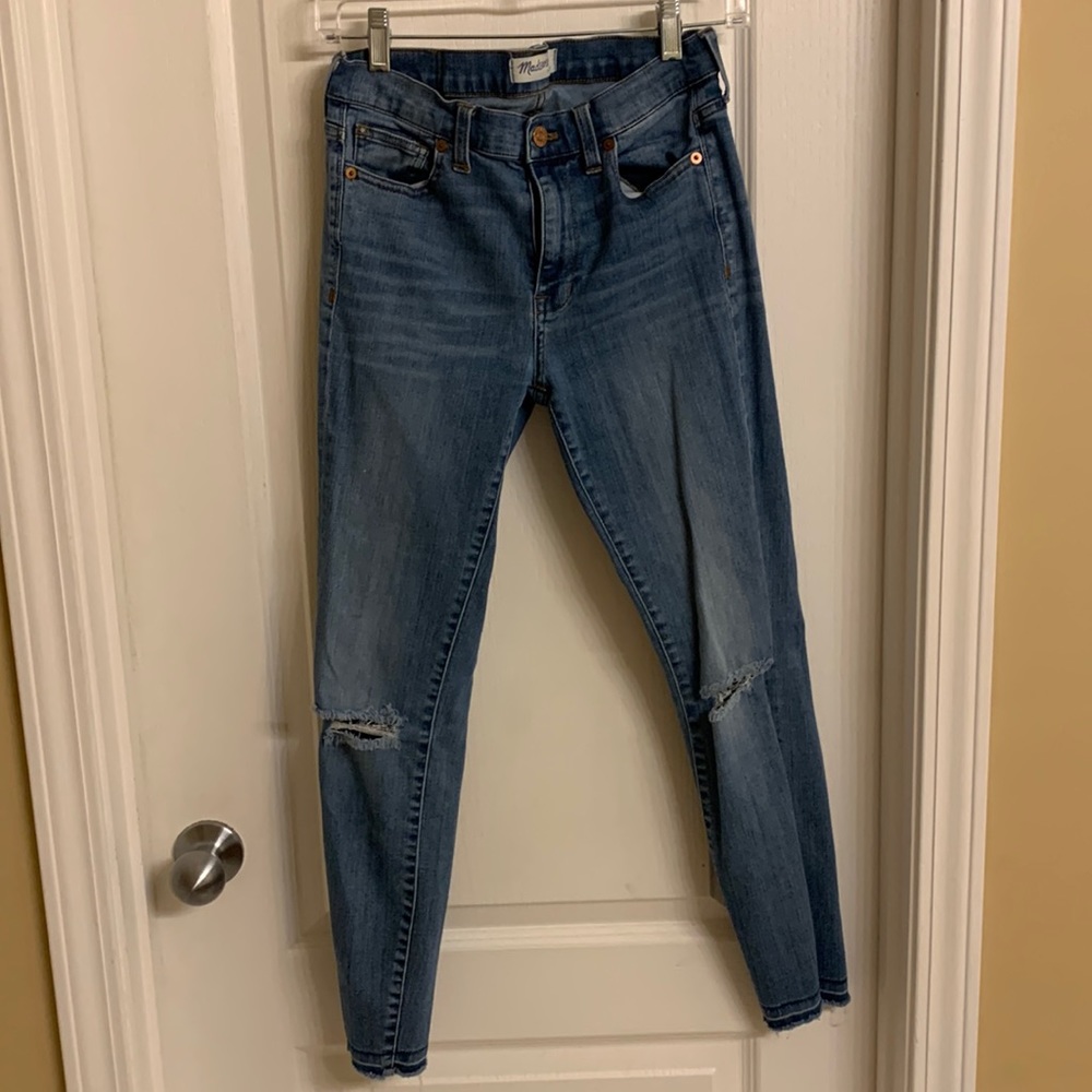 Madewell Highriser Skinny Jean size 27